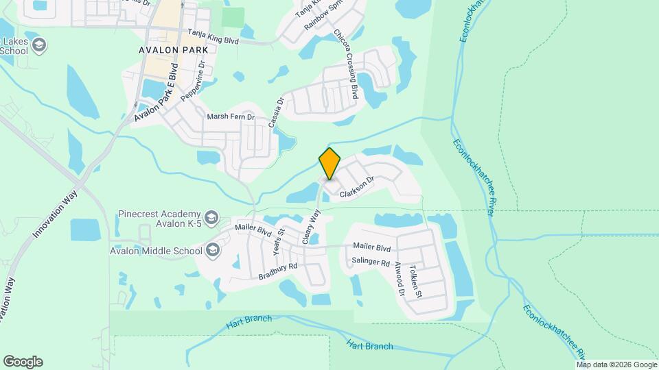 3937 Cleary Way Map and Location Details