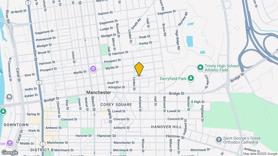322 Pearl St, Unit North End 2 bedroom Map and Location Details