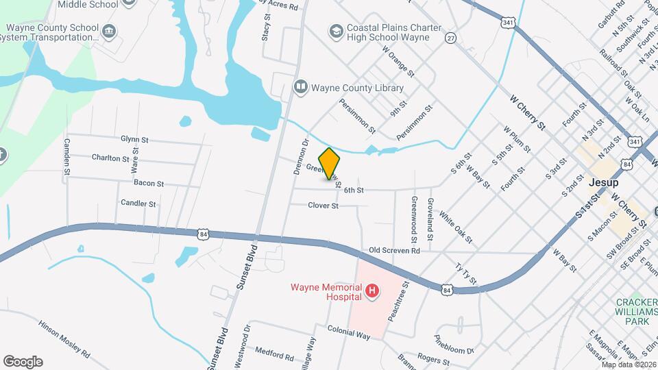 712 S 6th St Map and Location Details