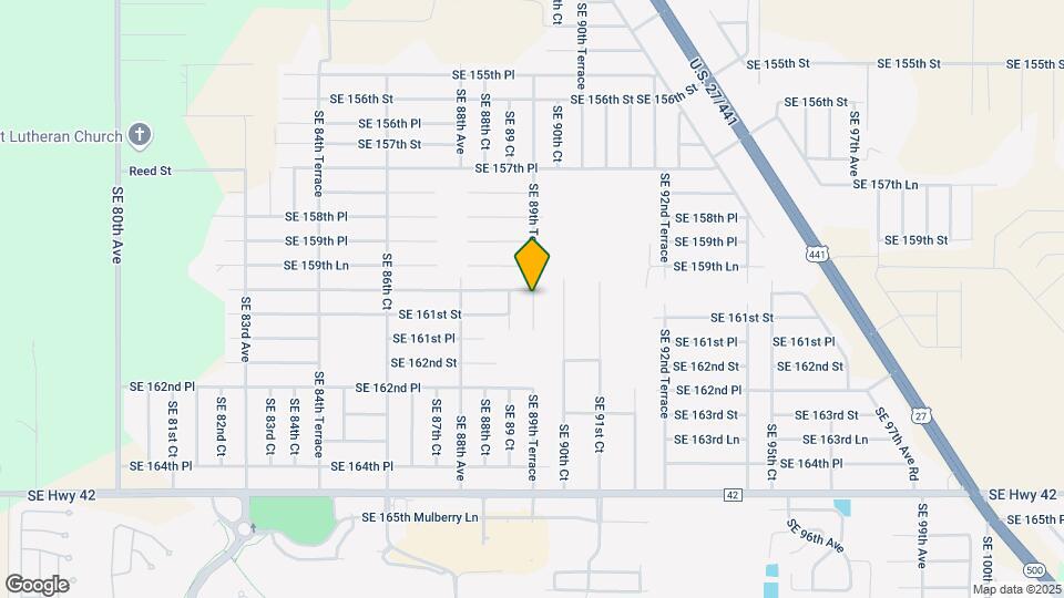 16062 SE 89th Terrace Map and Location Details