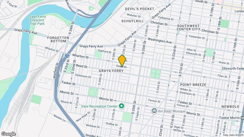 1327 S 27th St Map and Location Details