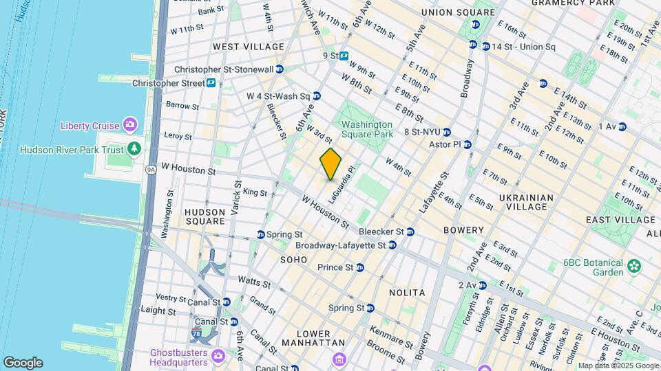 184 Thompson St Mapa y Detalles de la Ubicación
