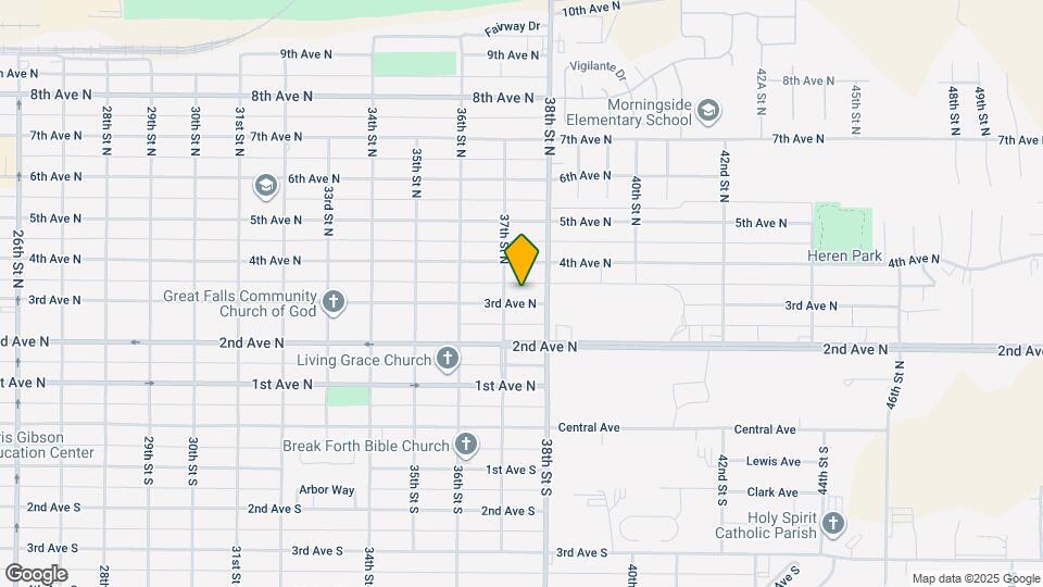 3709 3rd Ave N Map and Location Details