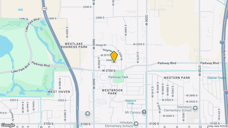 3444 Ridgeland Park Dr Map and Location Details