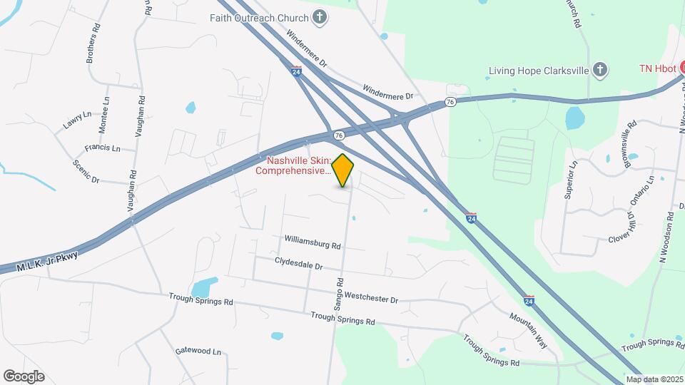 610 Sango Rd Map and Location Details