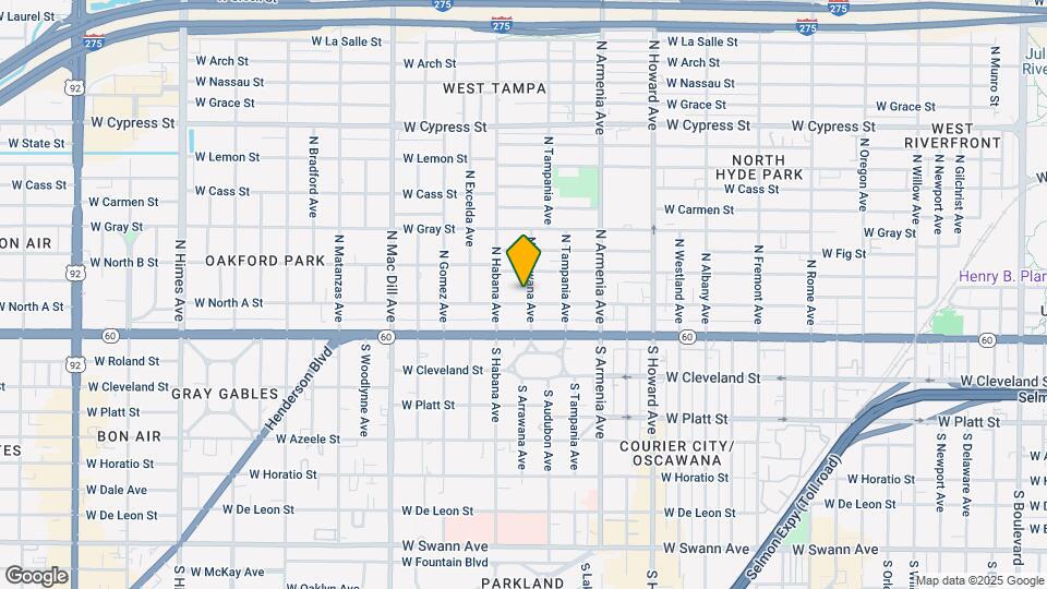 2703 W North A St Map and Location Details