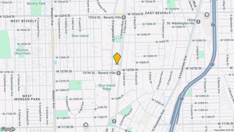 10640 S Walden Pky, Unit 1 Map and Location Details