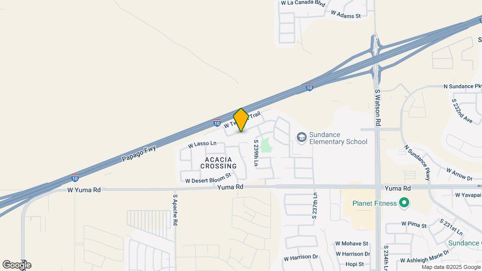 24045 W Antelope Trail Map and Location Details