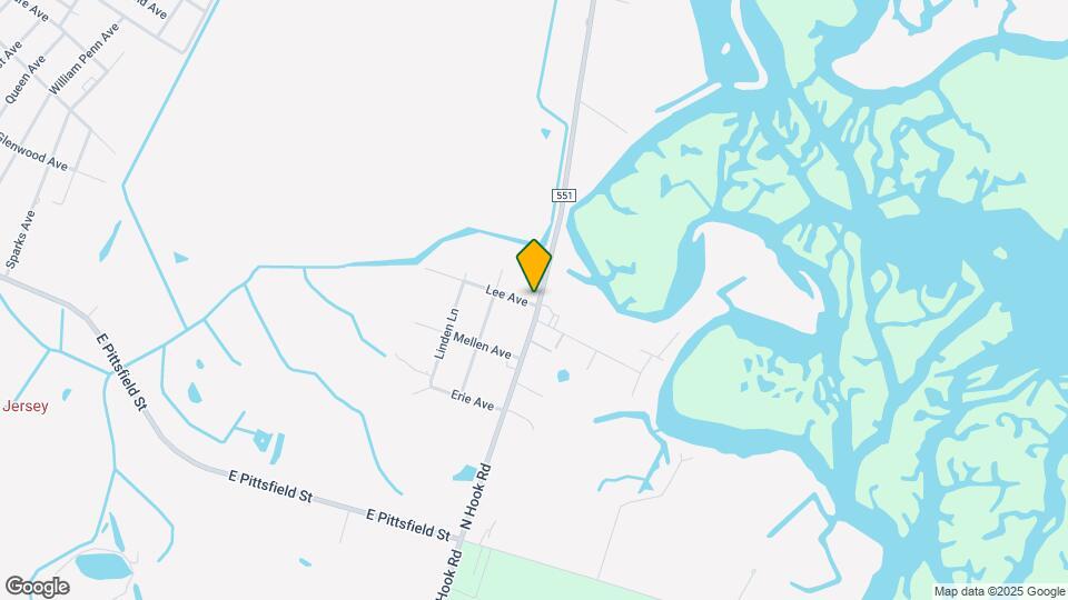 113 N Hook Rd Map and Location Details