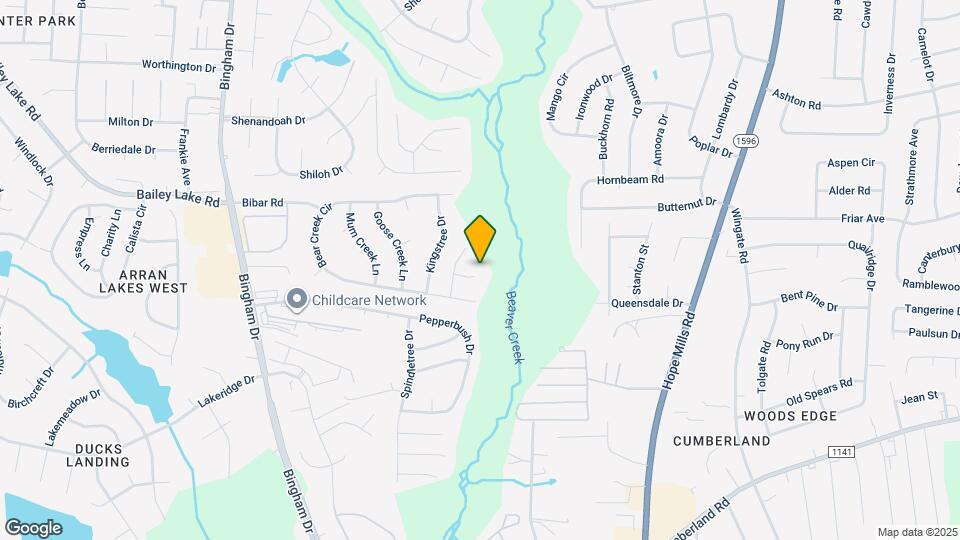 1508 Quail Hollow Ct Map and Location Details