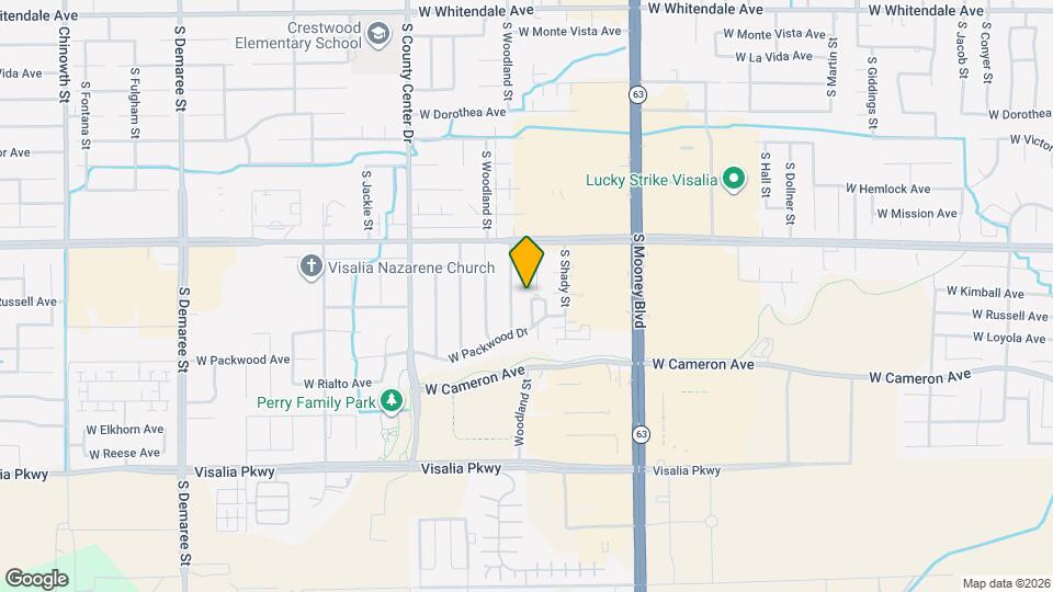 2406 W Packwood Dr Map and Location Details