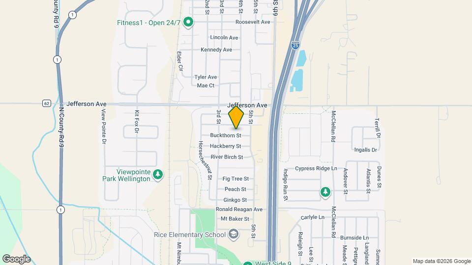 3894 Buckthorn St Map and Location Details