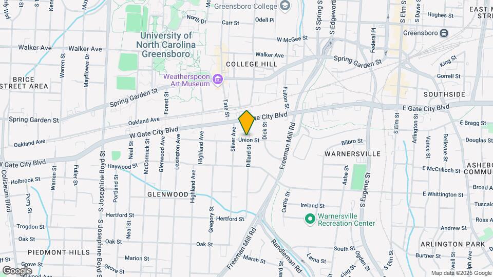 720 Dillard St Mapa y Detalles de la Ubicación