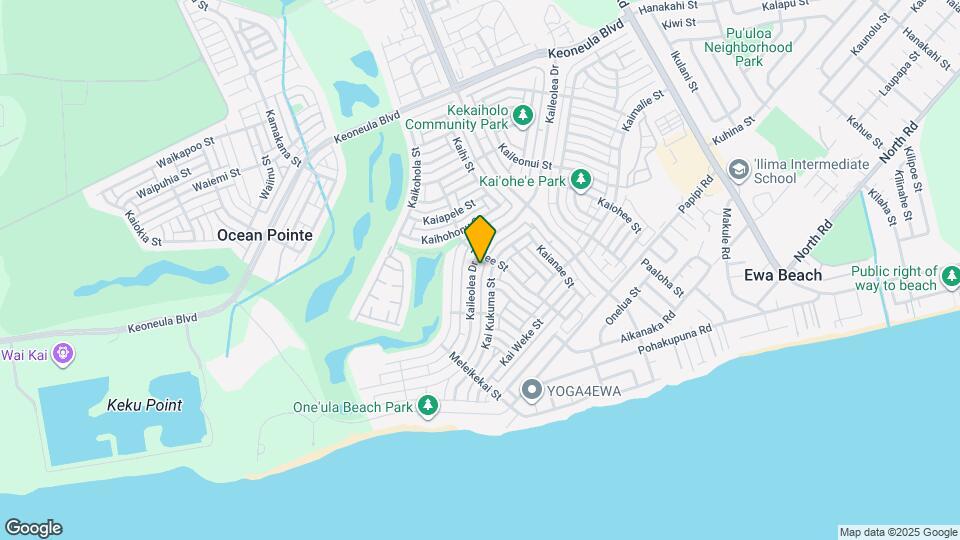 91-1233-1233 Kaileolea Dr Map and Location Details