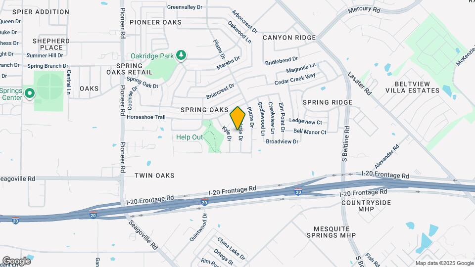 4717 Kristie Dr Map and Location Details