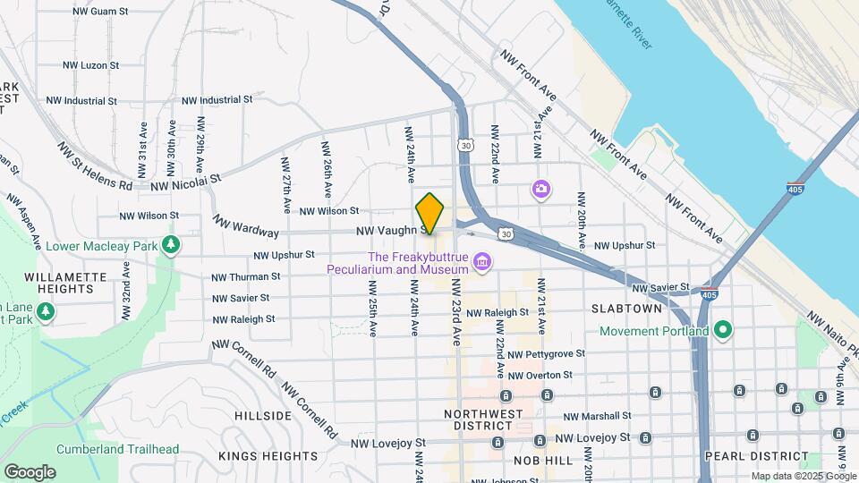 1919 NW 23rd Pl Map and Location Details