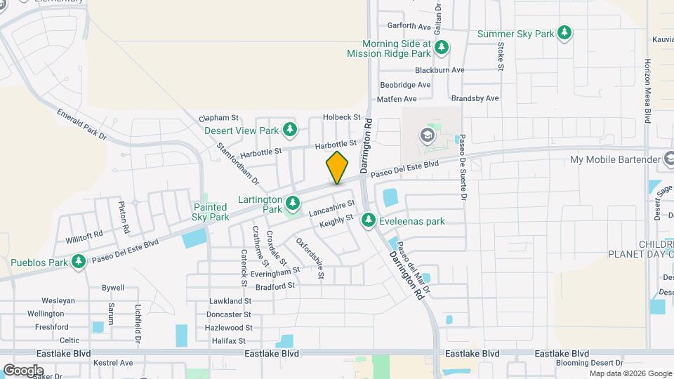 13665 Lartington St Map and Location Details