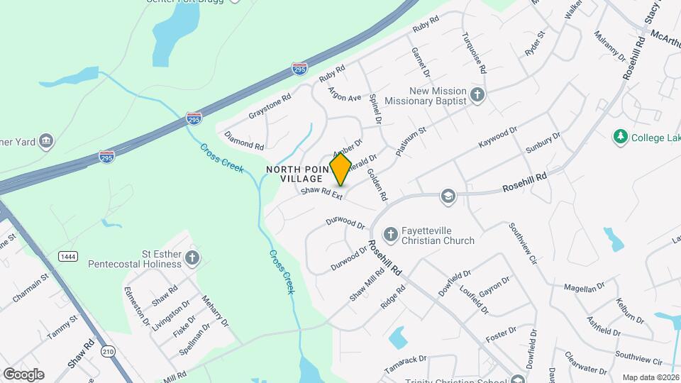 726 Platinum St Map and Location Details