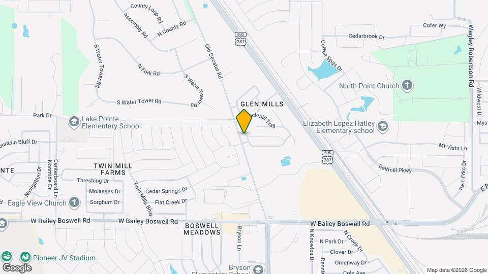 4609 Wheatland Dr Map and Location Details
