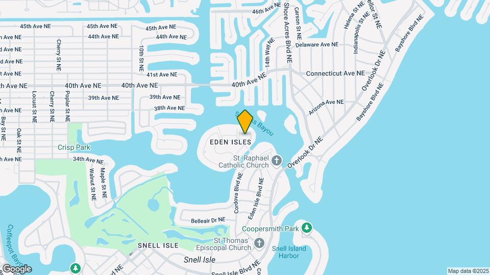 Snell Isle Map and Location Details