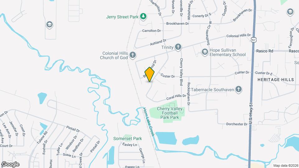 7757 Charleston Dr Map and Location Details