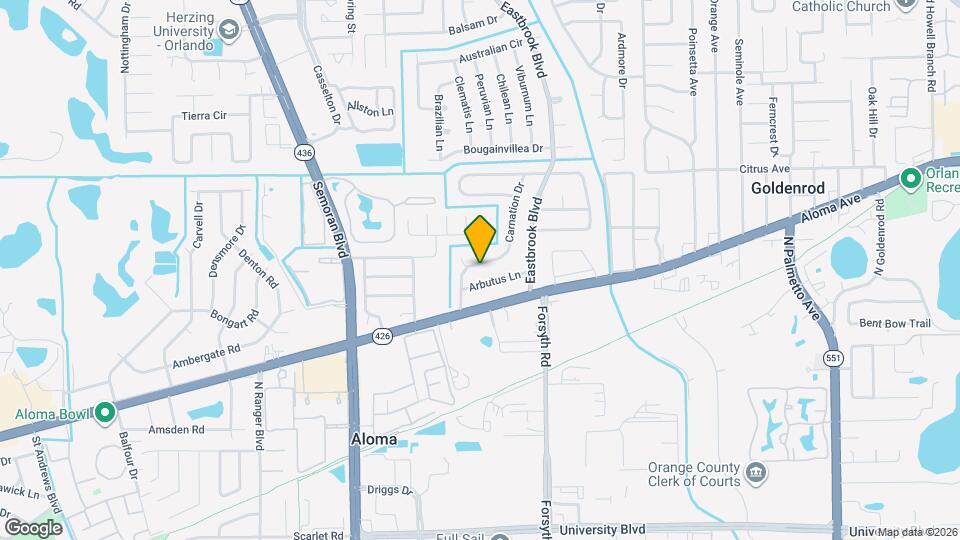 704 Carnation Dr Map and Location Details