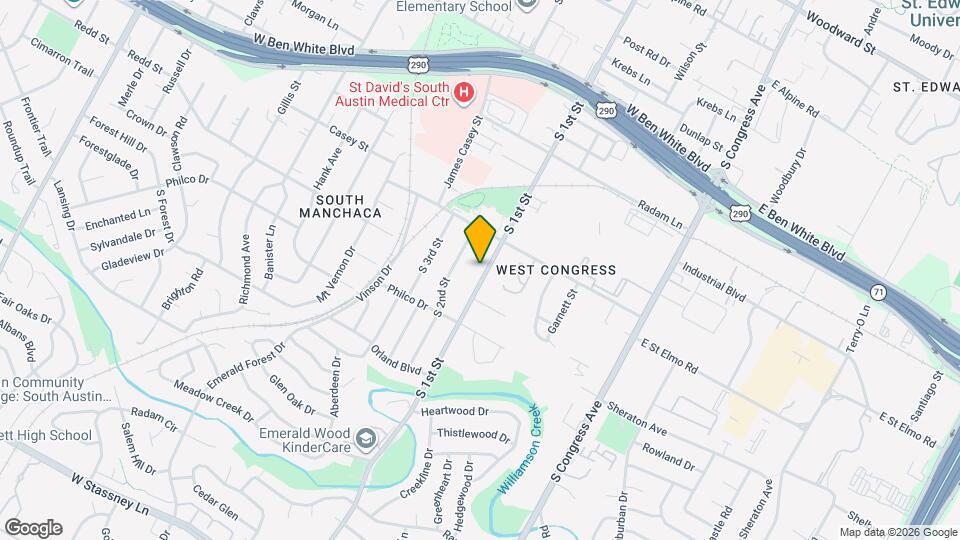 4416 S 1st St Map and Location Details