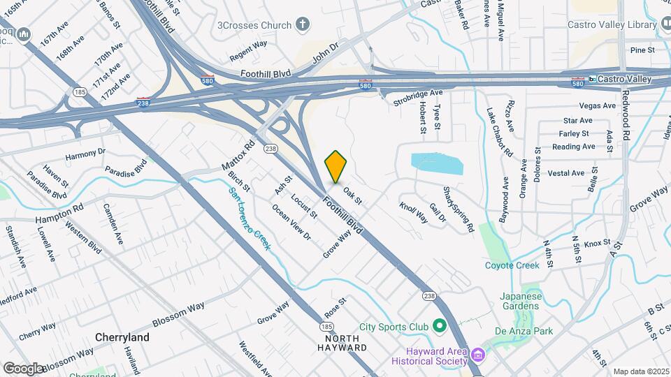 21303 Oak St, Unit -- Map and Location Details