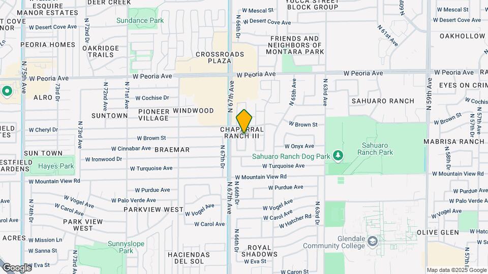 10032 N 66th Dr Map and Location Details