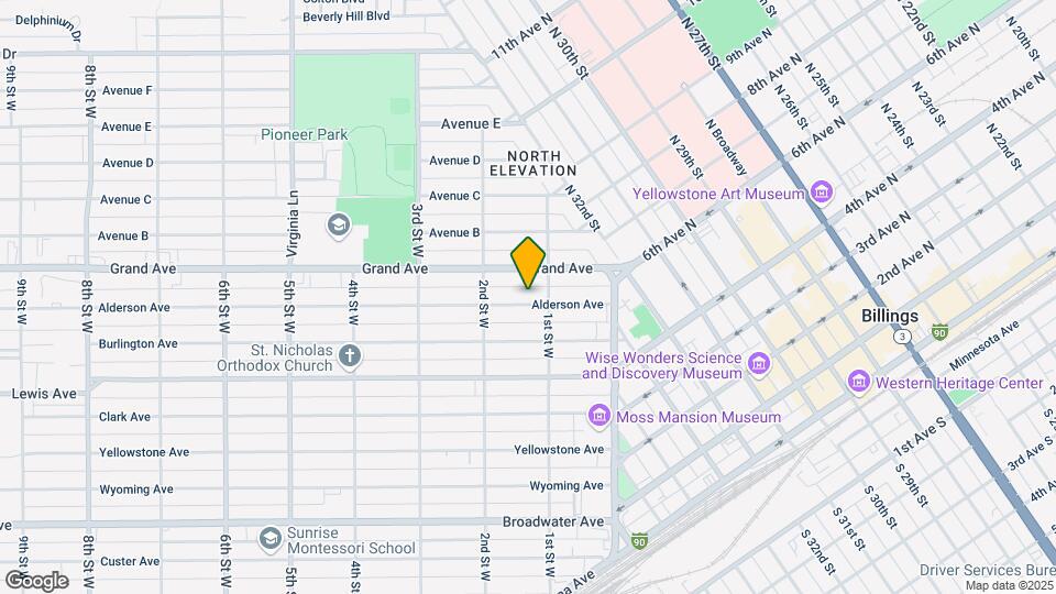 115 Alderson Ave Map and Location Details