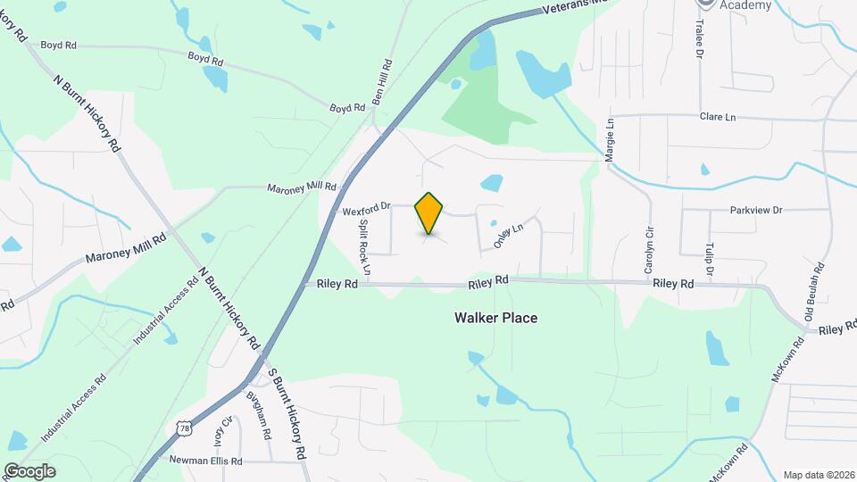 3841 Pennington Ct Mapa y Detalles de la Ubicación