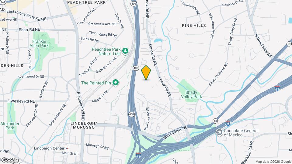 4101 Pine Heights Dr NE Mapa y Detalles de la Ubicación