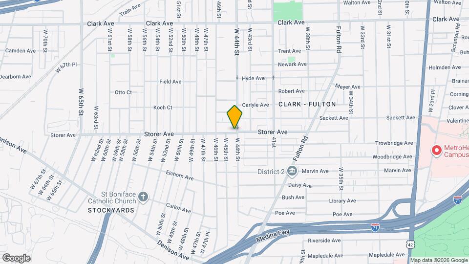 3356 W 44th St Mapa y Detalles de la Ubicación