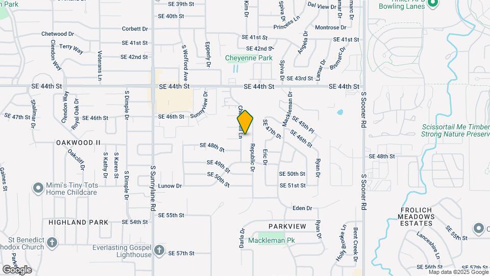 4716 Cherry Hill Ln Map and Location Details