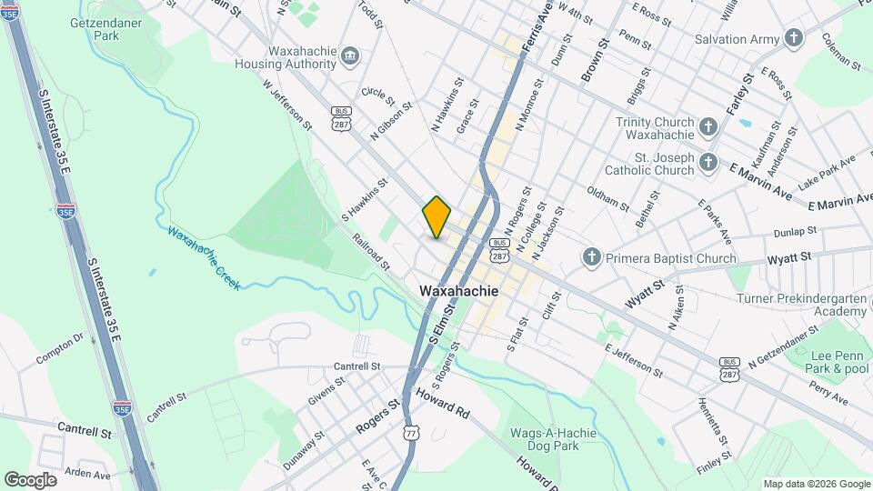 413 W Franklin St Map and Location Details