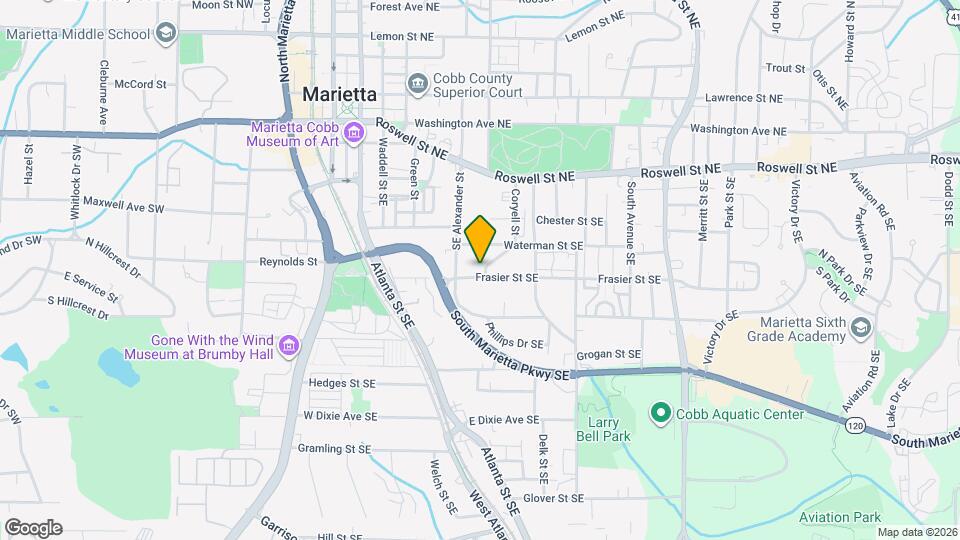 303 Frasier St SE Map and Location Details