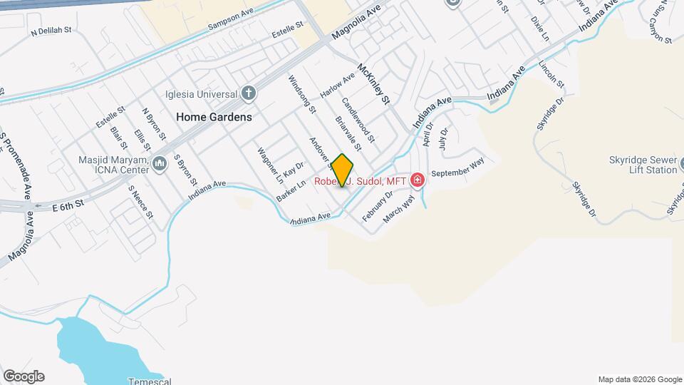 3424 Andover St Map and Location Details