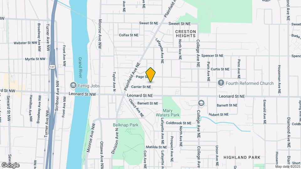 215-221 Carrier Ave Mapa y Detalles de la Ubicación