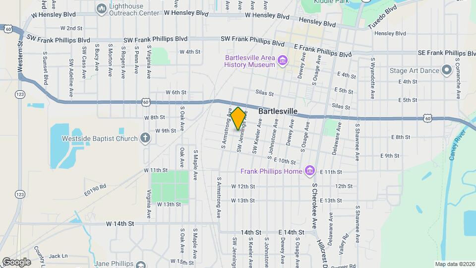 823.5 Jennings Ave Mapa y Detalles de la Ubicación