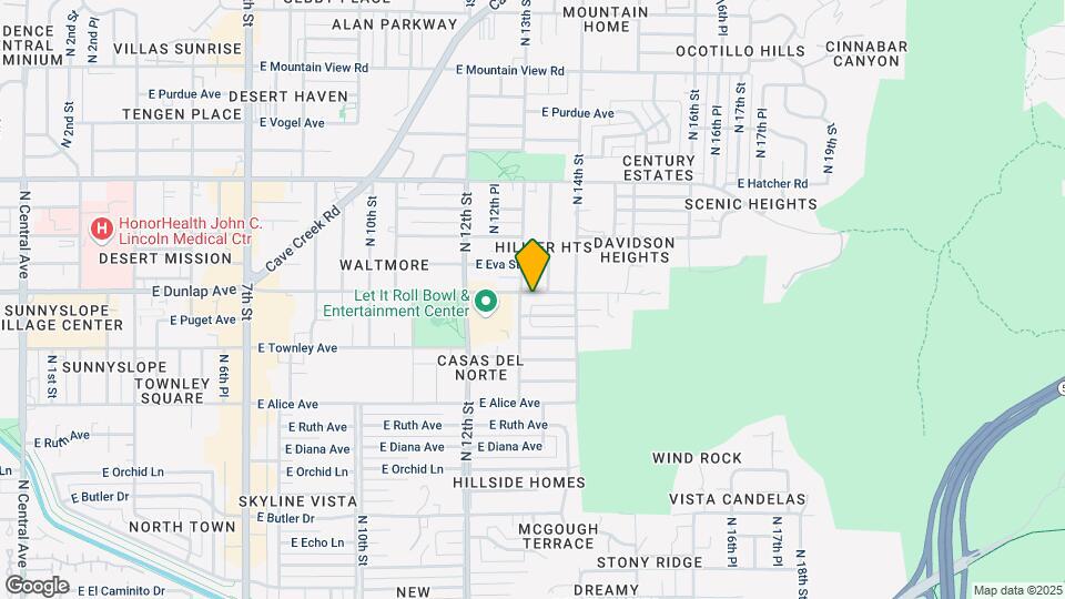 1307 E Dunlap Ave Map and Location Details