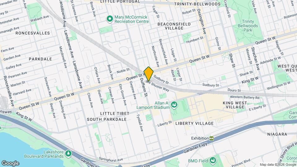 80 Joe Shuster Way Map and Location Details