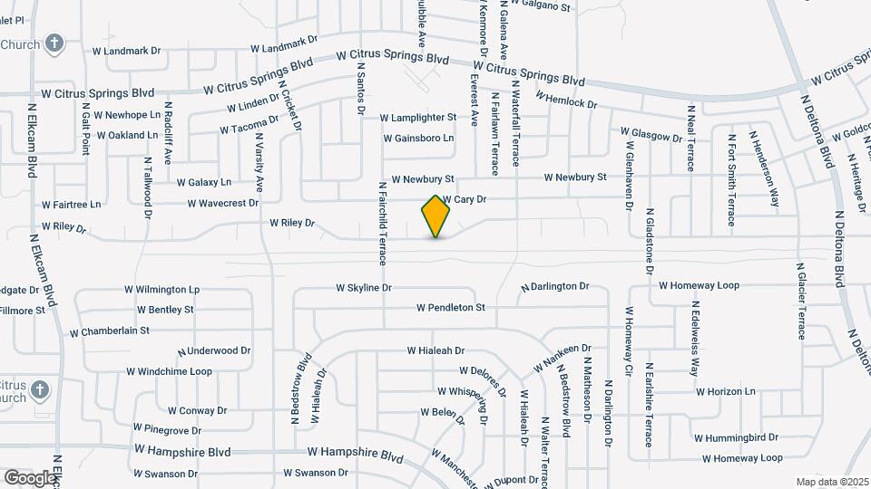 1516 W Riley Dr Mapa y Detalles de la Ubicación