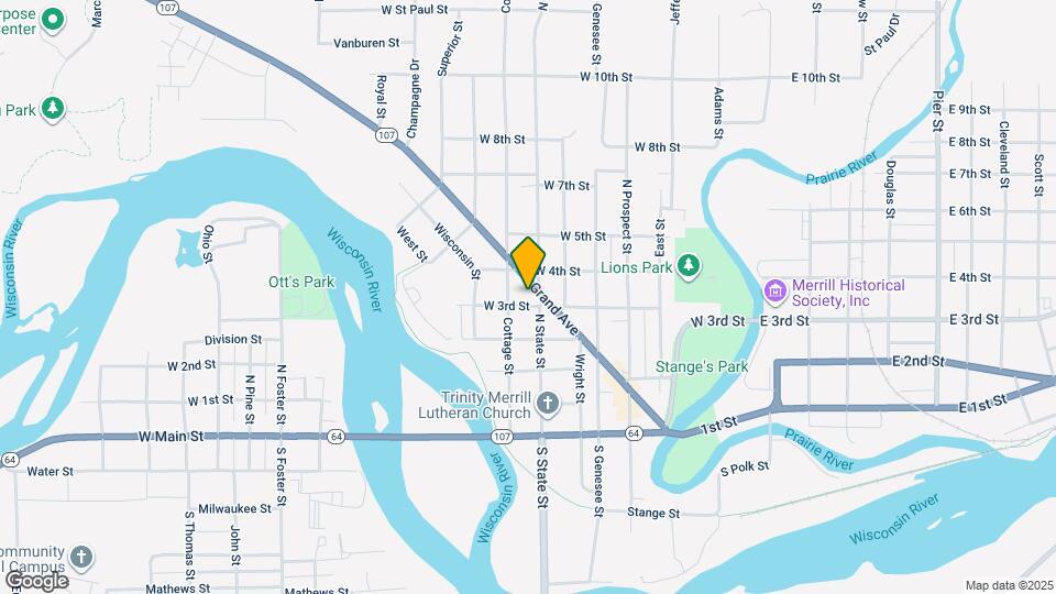 402 N State St-Unit -Upper Map and Location Details