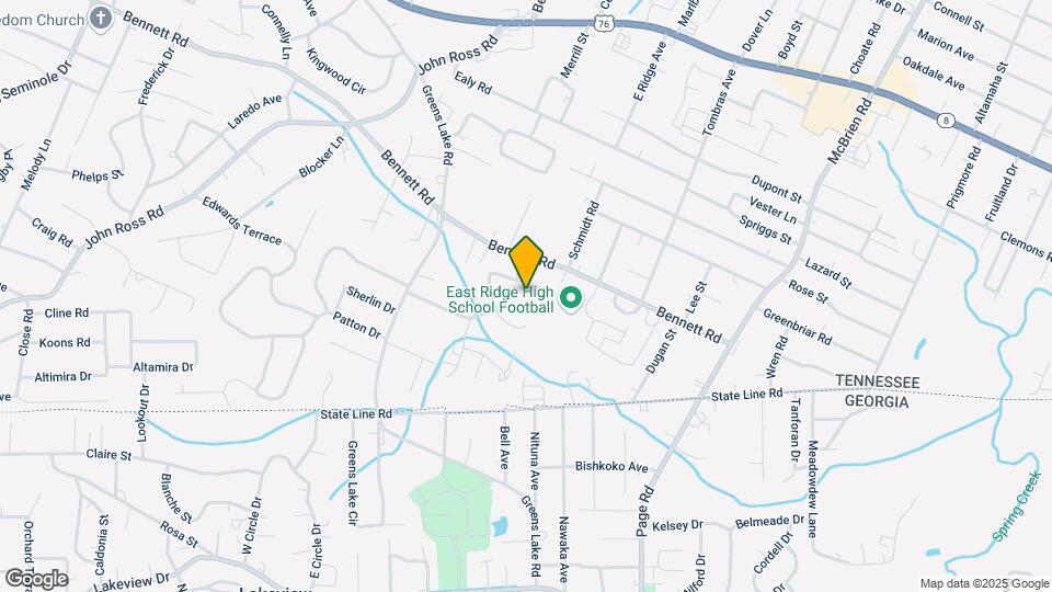 1302 Ridgefield Cir Map and Location Details