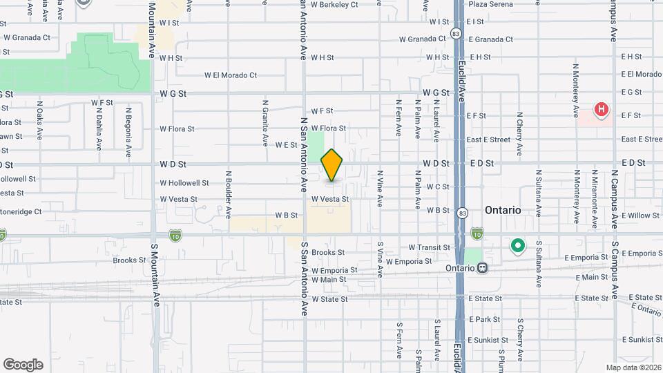 321 N Beverly Ct Map and Location Details