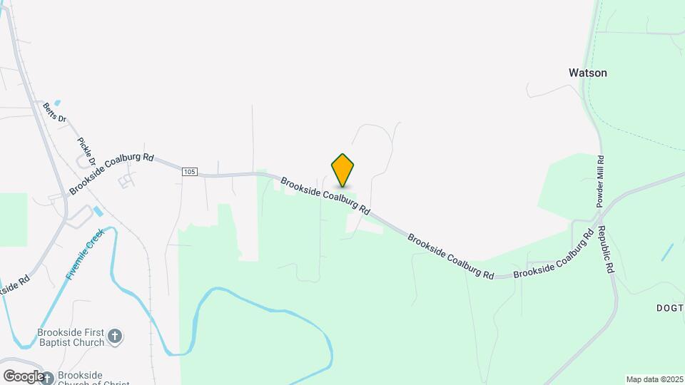 1827 Brookside Coalburg Rd Map and Location Details