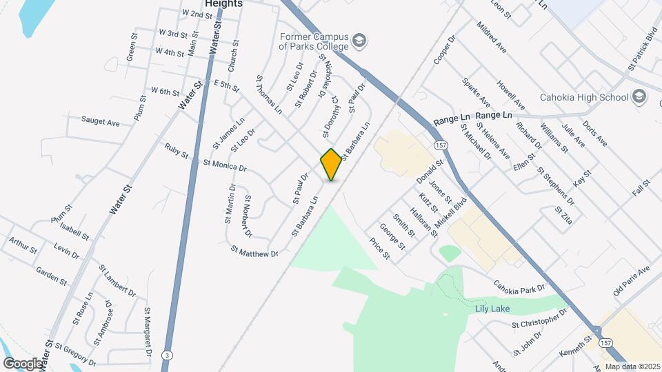 500 St Barbara Ln Map and Location Details