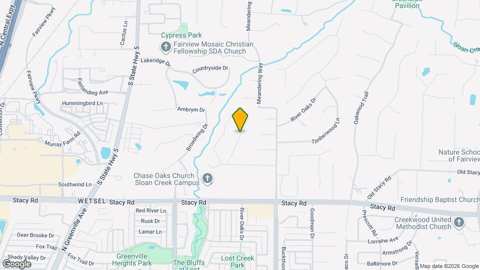 407 Midnight Oak Dr Map and Location Details