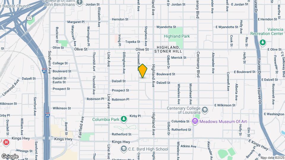 546 Dalzell St Map and Location Details