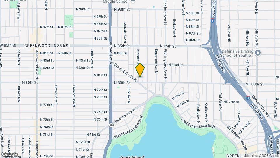 8010 Interlake Ave N Mapa y Detalles de la Ubicación